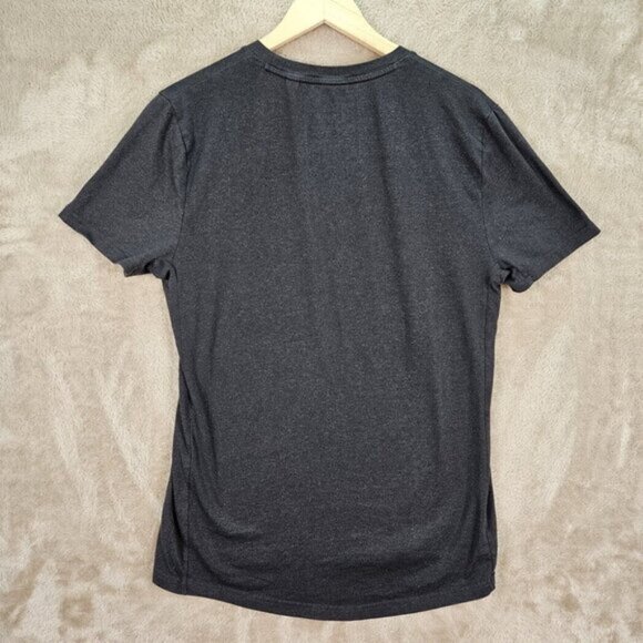 Superdry Sport Spell Out Logo Tee Mens Sz L Black Short Sleeve Graphic T-Shirt - Picture 2 of 10